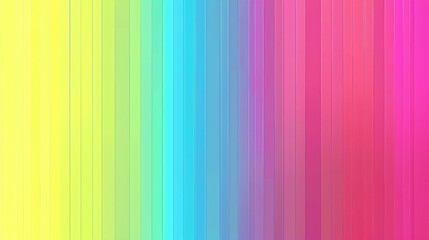 Obraz premium Abstract background of vertical, colorful stripes in a rainbow pattern.