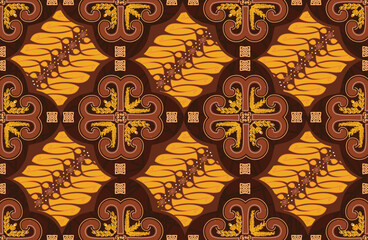 Indonesian batik motifs, Motif development of classic batik motifs. eps 10