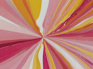 White, pink and yellow background