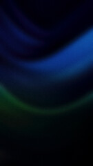 A vertical abstract gradient with deep shades of blue and green, enhanced by a grainy texture. This smooth and flowing 4K design is ideal for wallpapers and banners