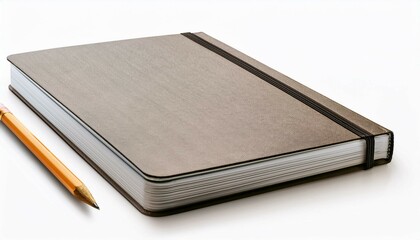 notebook isolated on white