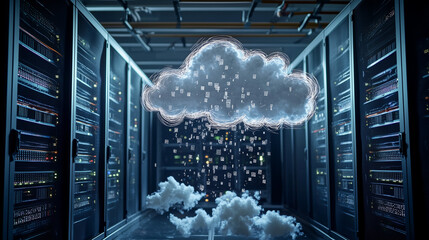 Cloud Computing Data Center: Server Room Infrastructure