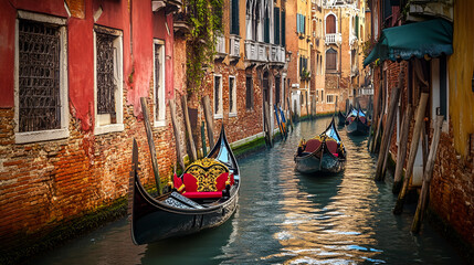 Fototapeta premium Venice canals