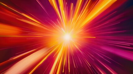 Obraz premium Abstract Light Streaks in Motion