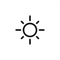 sun, sunlight icon