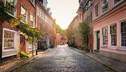 Obraz premium narrow street