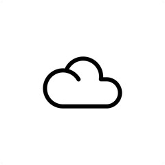 clouds, sky icon