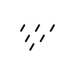 rain, raindrop icon