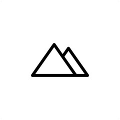 mountain peak icon