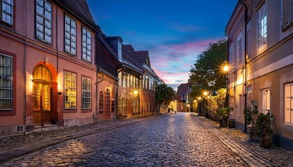 Obraz premium old street country