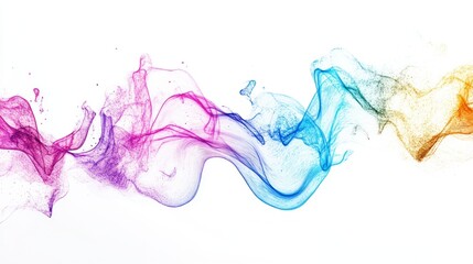 Fototapeta premium Abstract Colorful Swirls