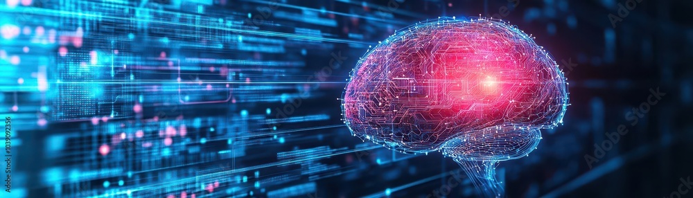 Poster Scalable neural networks handling big data in realtime front view Ensuring scalability in neural networks with big data robotic tone Splitcomplementary color scheme
