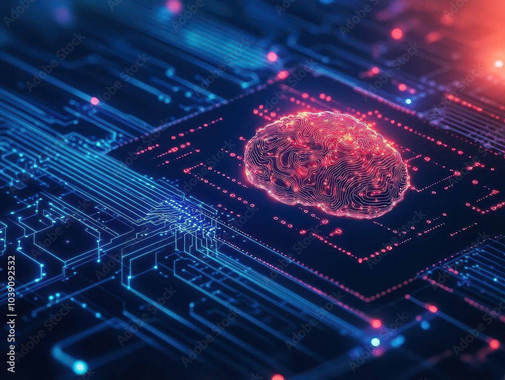 Leinwandbilder Neural networkbased anomaly detection in big data streams top view Detecting anomalies in continuous big data inputs advanced tone Complementary Color Scheme
