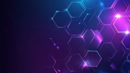 Abstract Hexagon Pattern