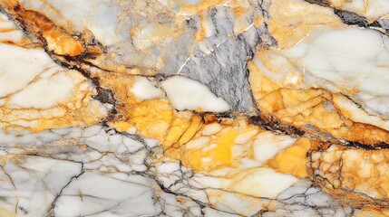 Obraz premium Abstract Marble Texture with Golden Veins
