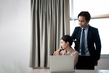 Harassment, female employees are sexually harassed
