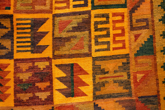 Where art meets craftsmanship underfoot. This handmade carpet weaves together tradition, quality, and beauty, bringing warmth and elegance to any space.  Pisac Cusco Peru