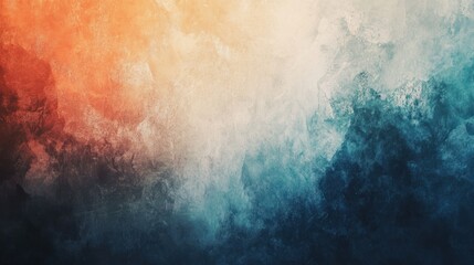 Fototapeta premium Abstract texture with a mix of bright and muted colors, creating depth