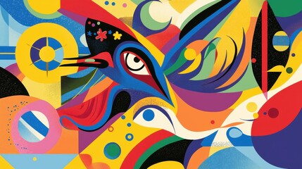 Journey Through Dream Dimensions: A Mysterious Half-Human, Half-Bird Creature's Guide