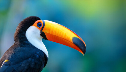 Naklejka premium Close-Up of a Toucan
