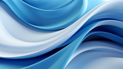 Fototapeta premium Digital technology blue and white spiral illustration web page PPT background