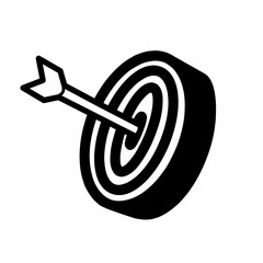 Eraser black icon with white background 