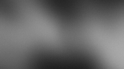 Grainy gradient background, dark gray white black abstract noise texture banner, poster header backdrop design
