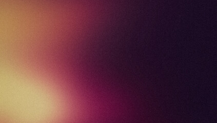 Grainy gradient background, dark magenta orange black abstract noise texture banner, poster header backdrop design