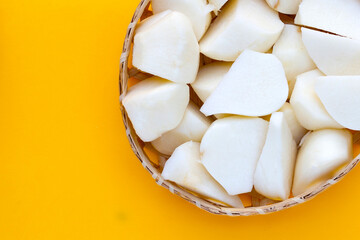 Mexican turnip or jicama or yam bean