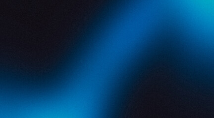 Grainy gradient background, dark blue black abstract noise texture banner, poster header backdrop design
