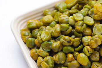 Greennut roasted salted, green peas