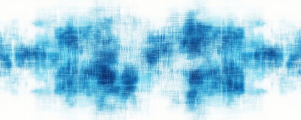 水色と白の市松模様の背景