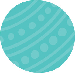 Cartoon birthday party decorations. Gifts presents, sweet cupcakes and celebration cake. Colorful balloons, carnival celebration food and candy. Isolated vector illustration icon white background