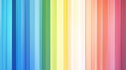 Obraz premium Abstract background of colorful vertical stripes in rainbow order.