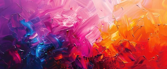 Oil Painting Abstract Digital Art Background