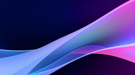 Digital technology blue purple gradient curve poster web page PPT background