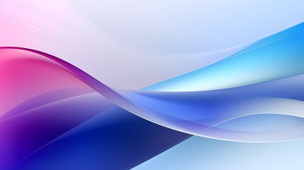 Obraz premium Digital technology blue purple gradient curve poster web page PPT background