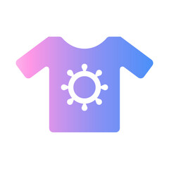 shirt Gradient icon