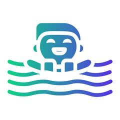 swim Gradient icon