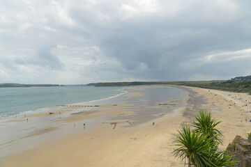 Coastline in Wales, UK.
