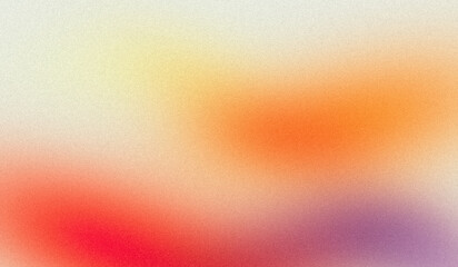 Purple red orange vibrant colorful retro white grainy gradient texture backdrop design, ideal for projects