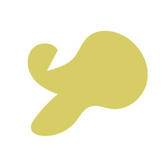 Blue yellow abstract shapes vectors 