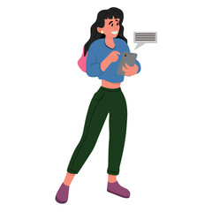 girls and women in various situations