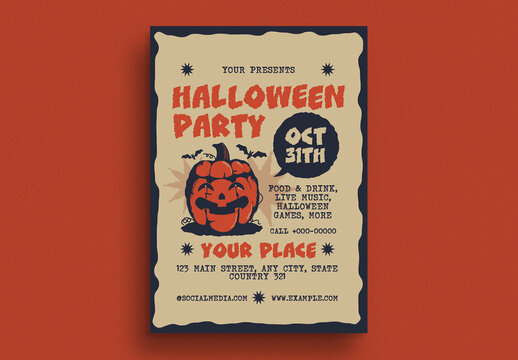 Halloween Party Flyer