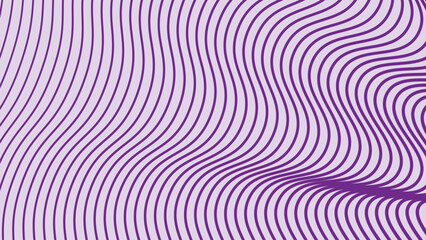Purple wave line pattern abstract background