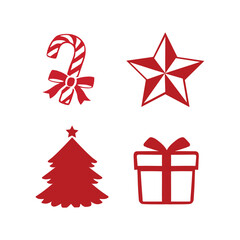 Christmas Icon. Vector Image. Christmas Day