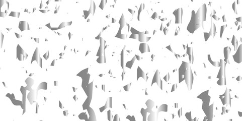 Abstract luxury silver confetti glitter and dust falling down on transparent background. Shiny glittering dust background. Vector illustration.