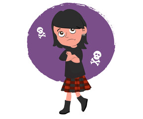 girls and women in various situations