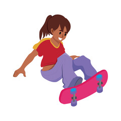 girls and women in various situations