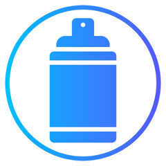 spray paint gradient icon